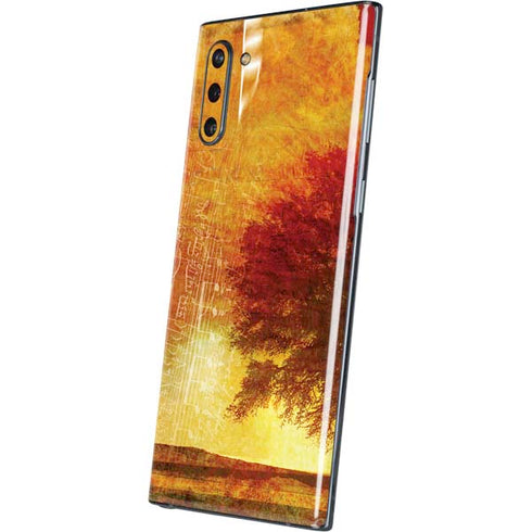 Falling Notes Galaxy Note 10 Skin